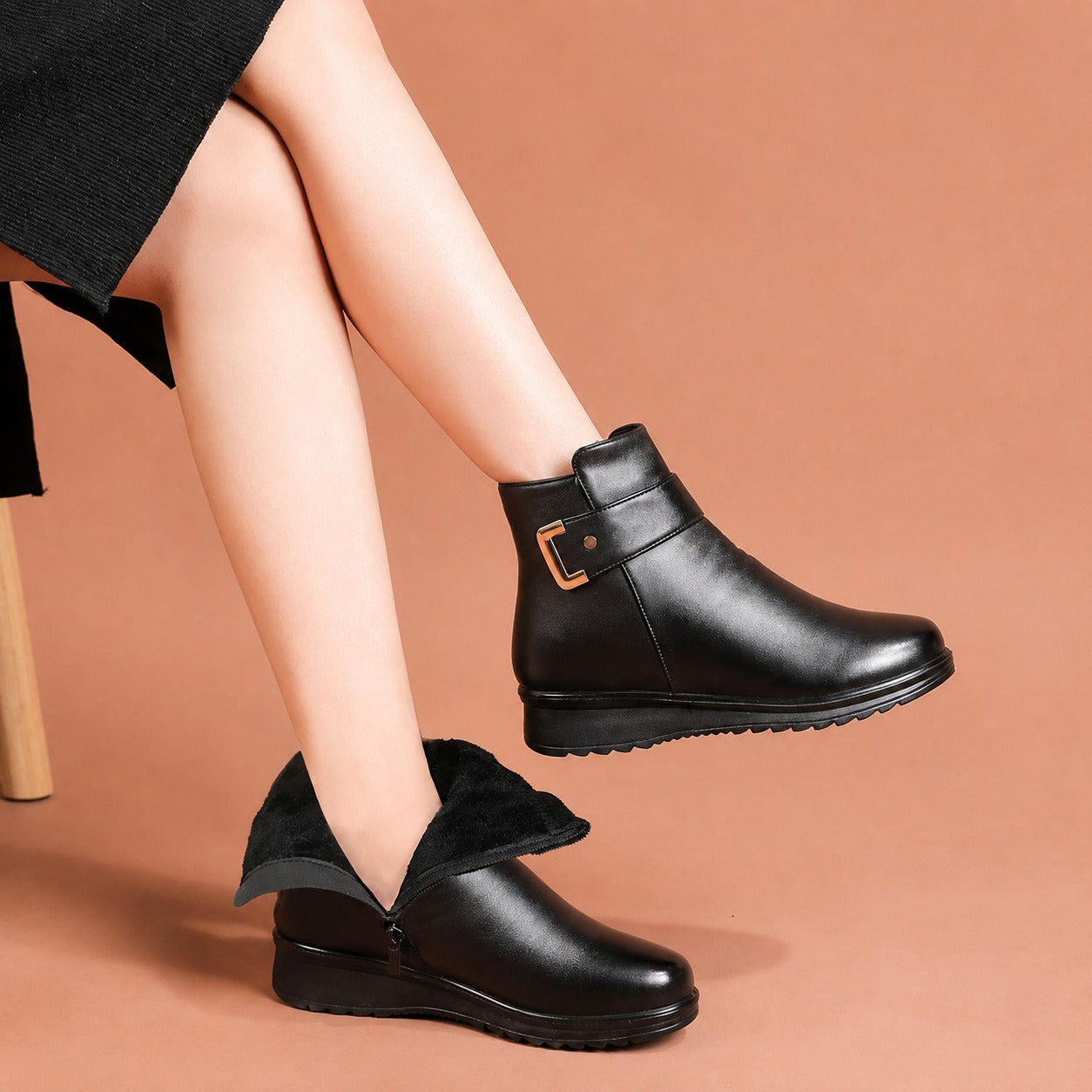 Avril - Modische orthopädische Stiefel