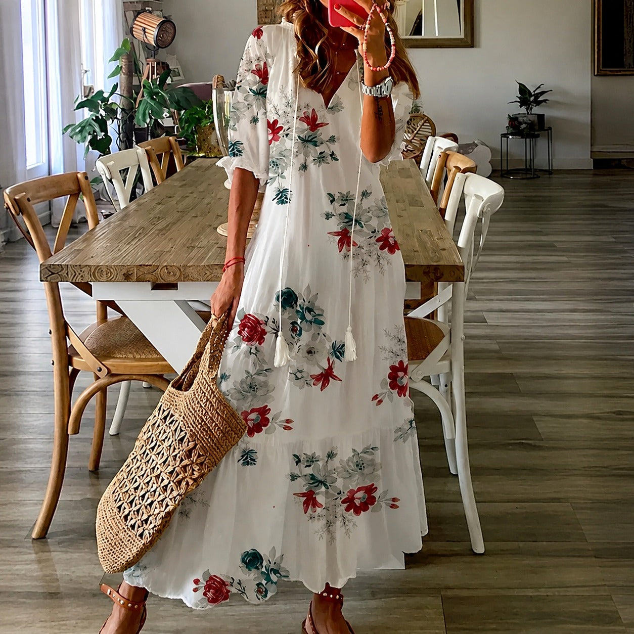 Claidel - Faszinierendes Kleid im Bohème-Stil