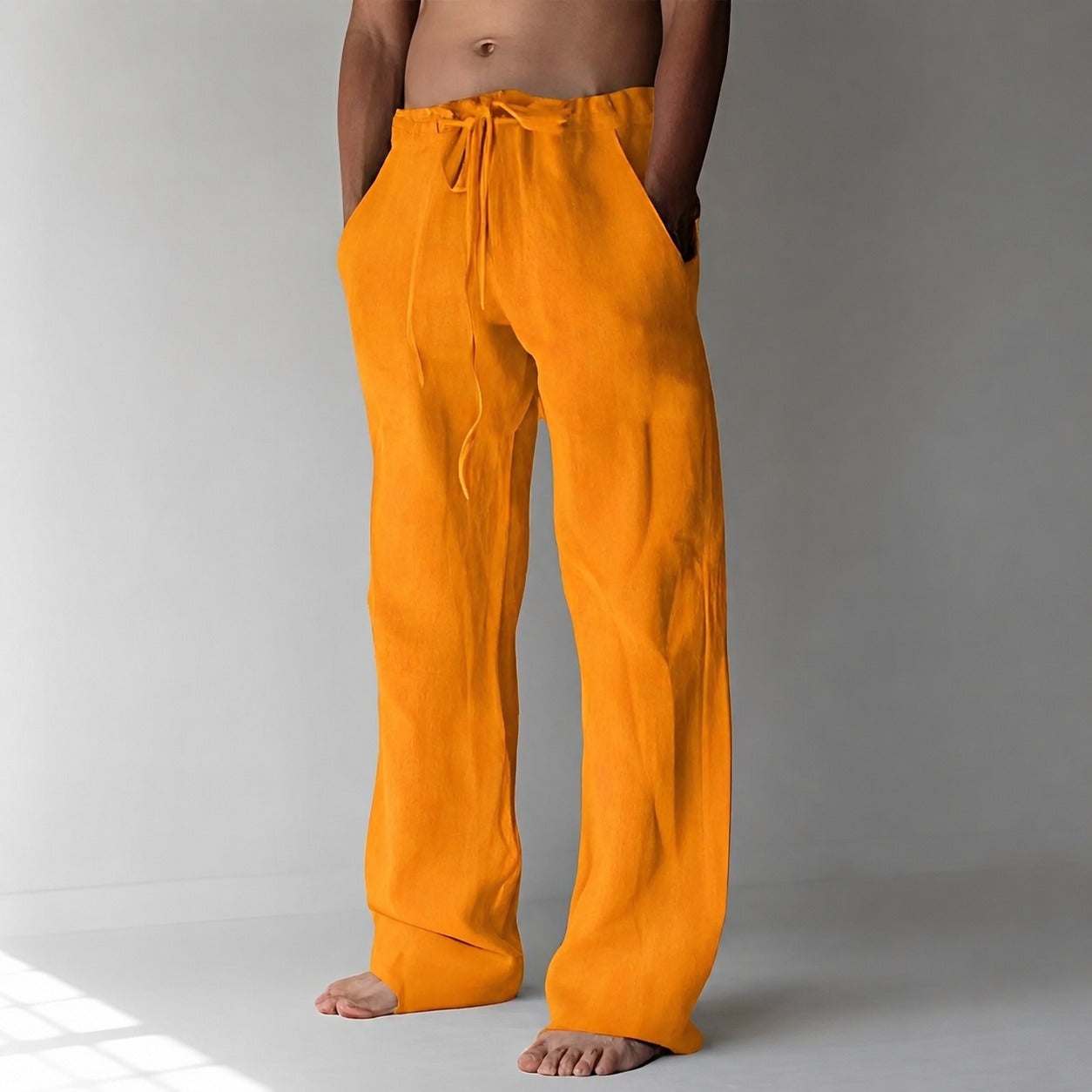Bruce - Lässige Herrenhose im Relaxed-Stil