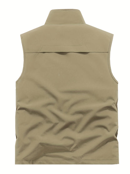 Enrico – Vest with zipper pockets