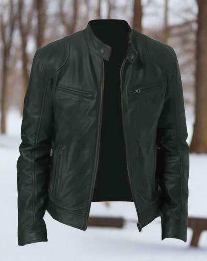 Henrik – Elegant Men's Leather Jacket