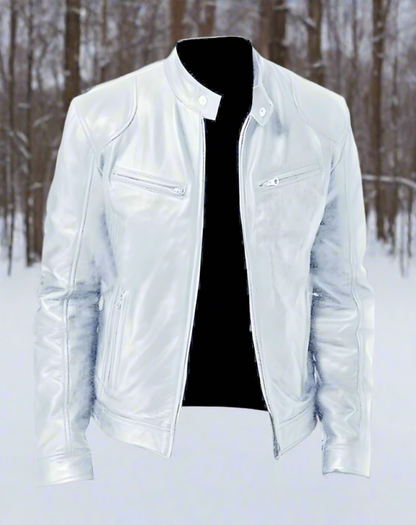 Henrik – Elegant Men's Leather Jacket