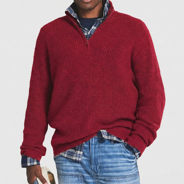 Constantine – Eleganter Herrenpullover mit Zipper