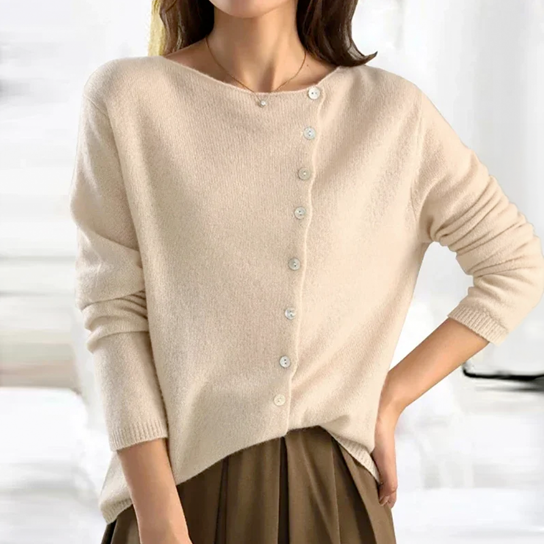 Florence – Modische Cardigan mit Knöpfen