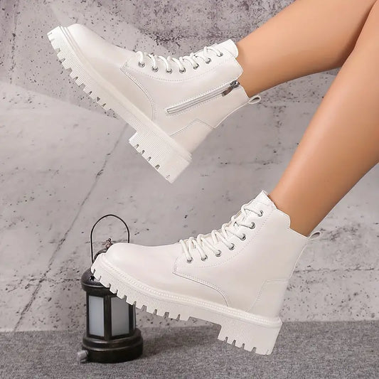 Keelin – Plateaustiefel mit Plüsch