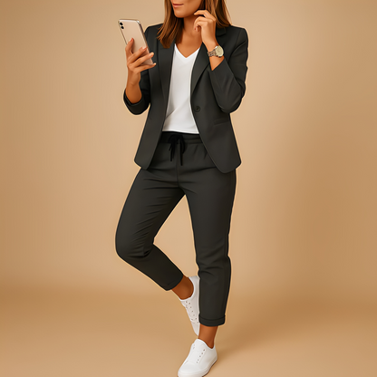 Aletha - Anzug Blazer und Hose nach Maß für Frauen