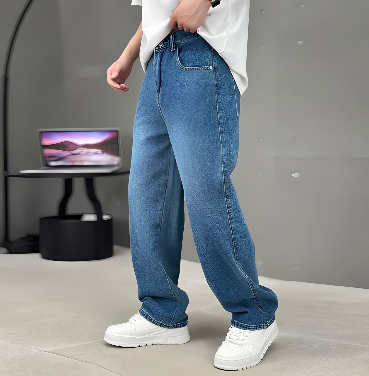 Aadan - Lockere und legere Hose für Herren