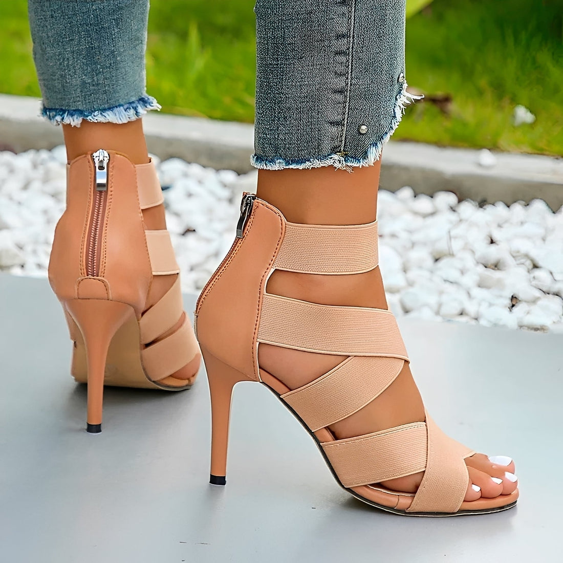 Alia - Stilvolle Sandalen mit hohem Absatz