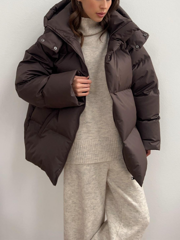 Natalia – Daunenjacke mit Kapuze