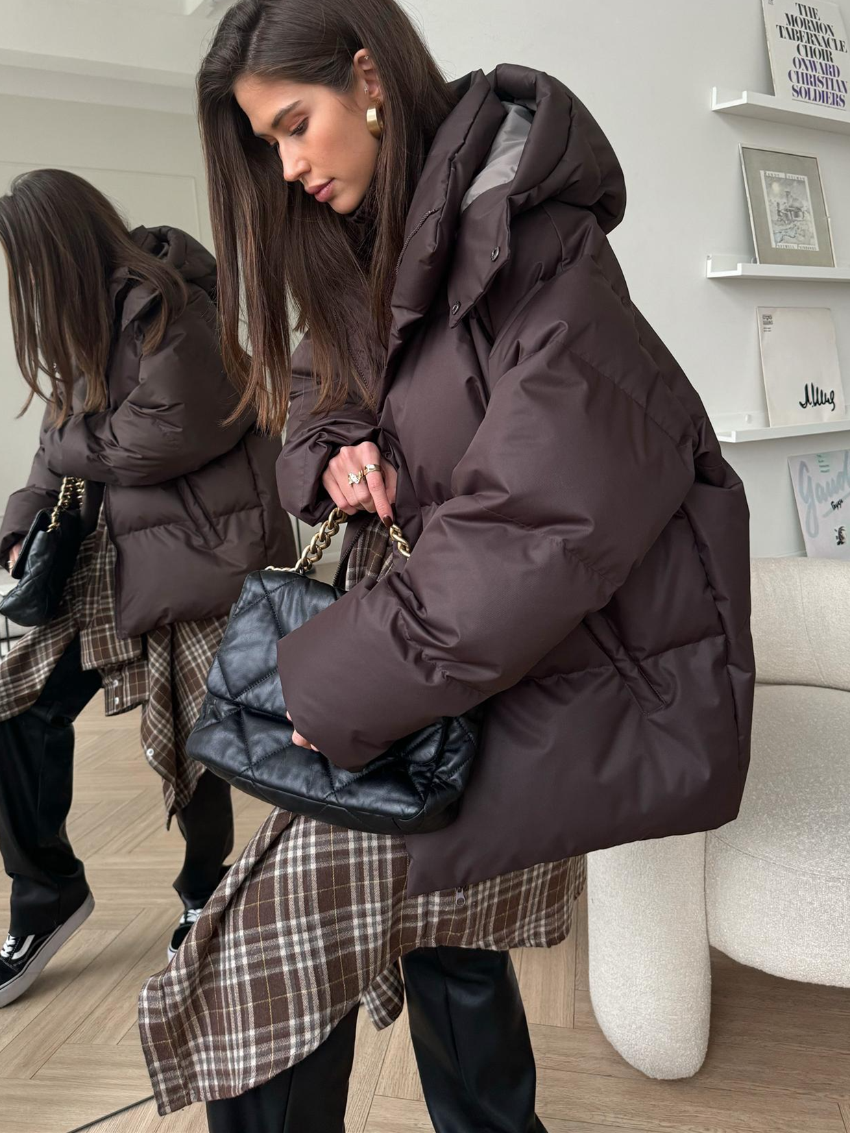 Natalia – Daunenjacke mit Kapuze