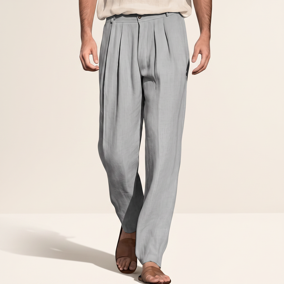 Randall - Weite und bequeme Faltenhose