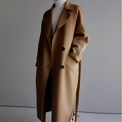 Rebekah - Fashionable, wide-cut women's wool coat