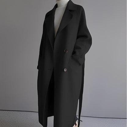 Rebekah - Fashionable, wide-cut women's wool coat