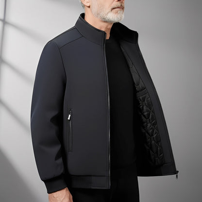 Aaron - Elegant, quilted men's softshell jacket