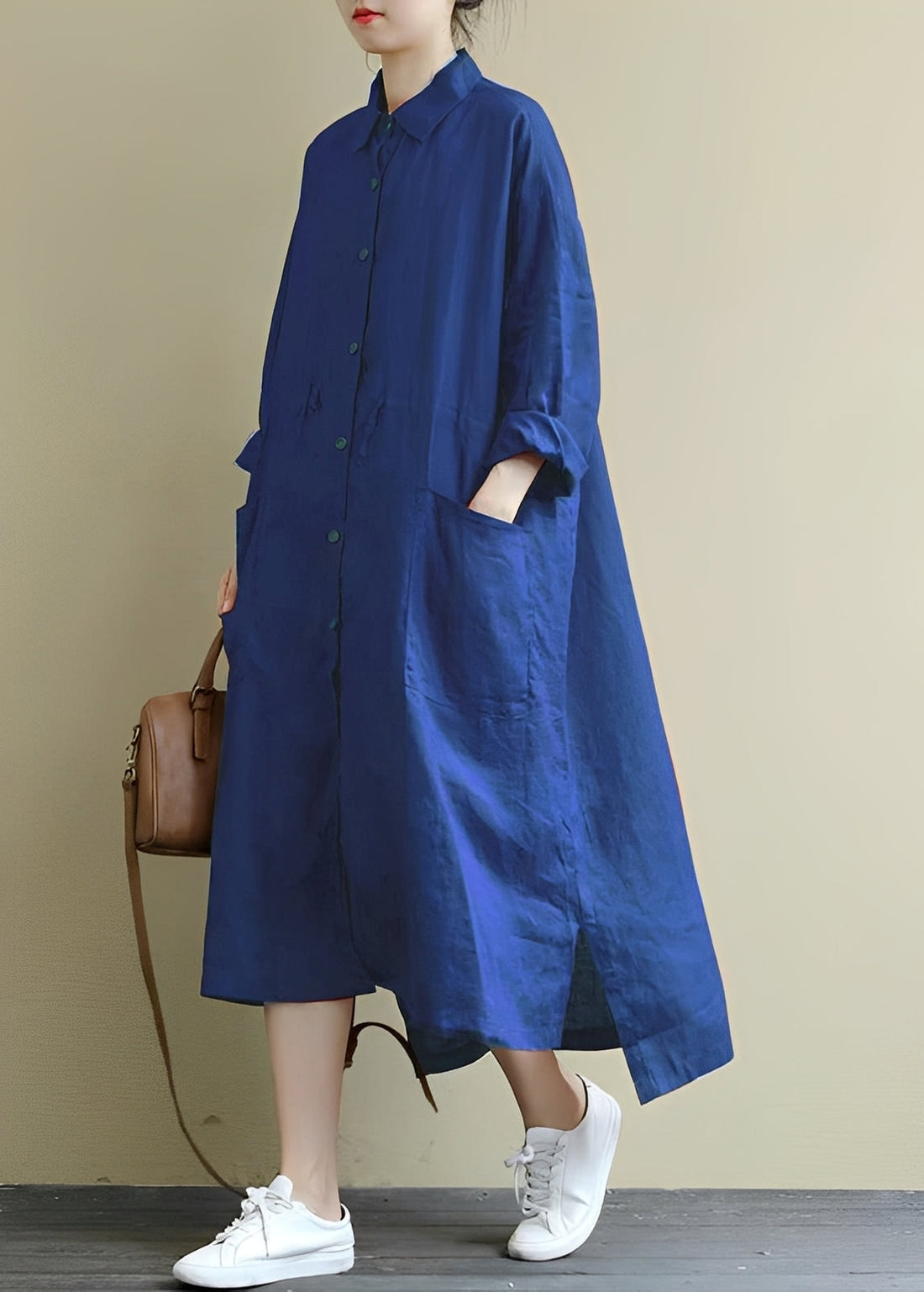 Monica - Legeres Swing-Hemdkleid für Frauen