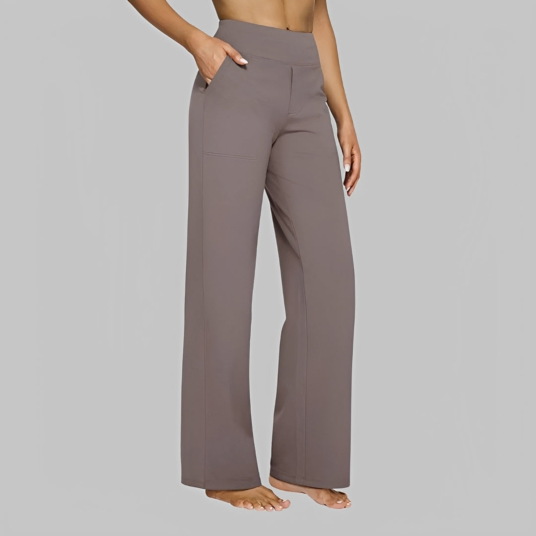 Salma - Bequeme Hose mit hohem Bund