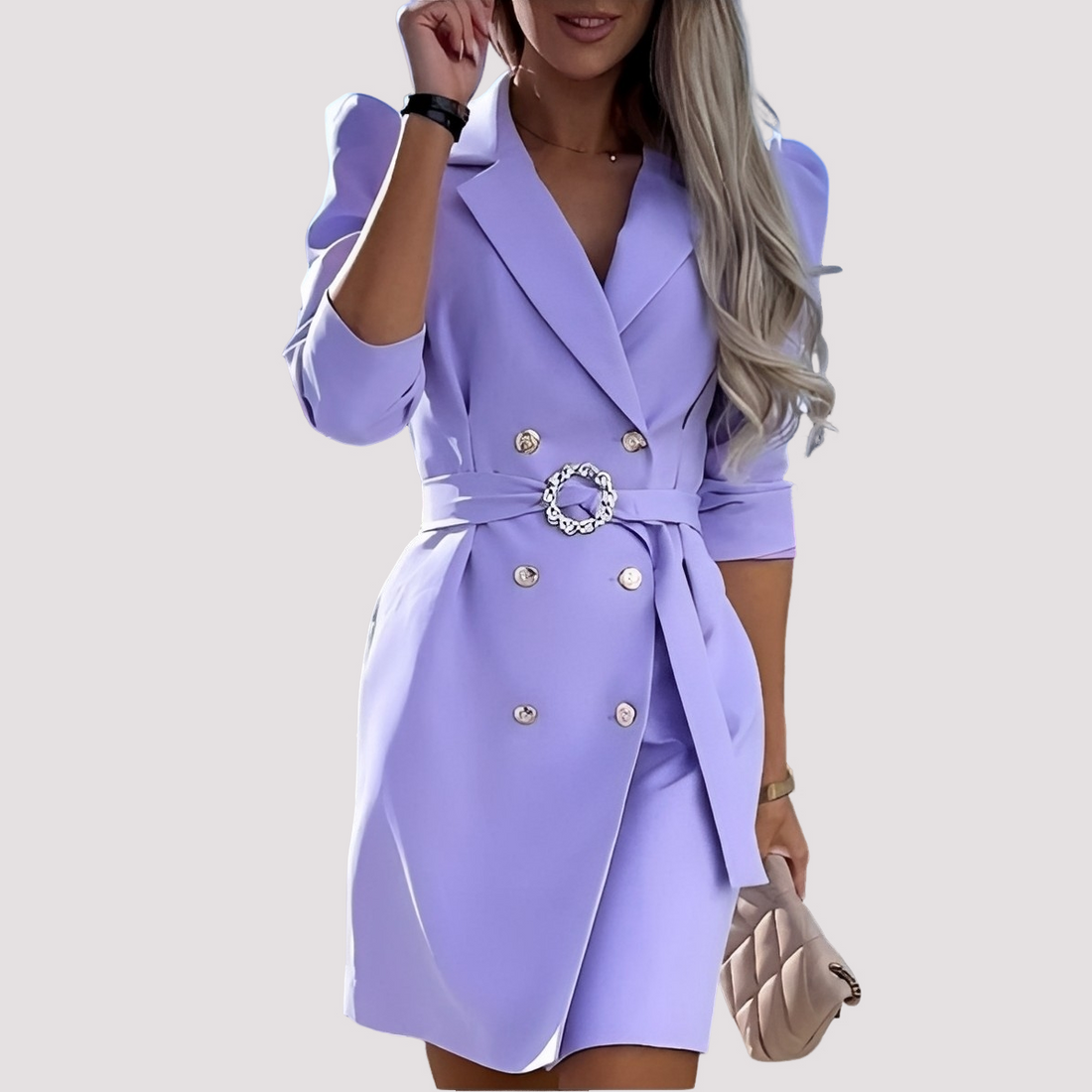 Maisie - Schickes Blazerkleid mit Gürtel