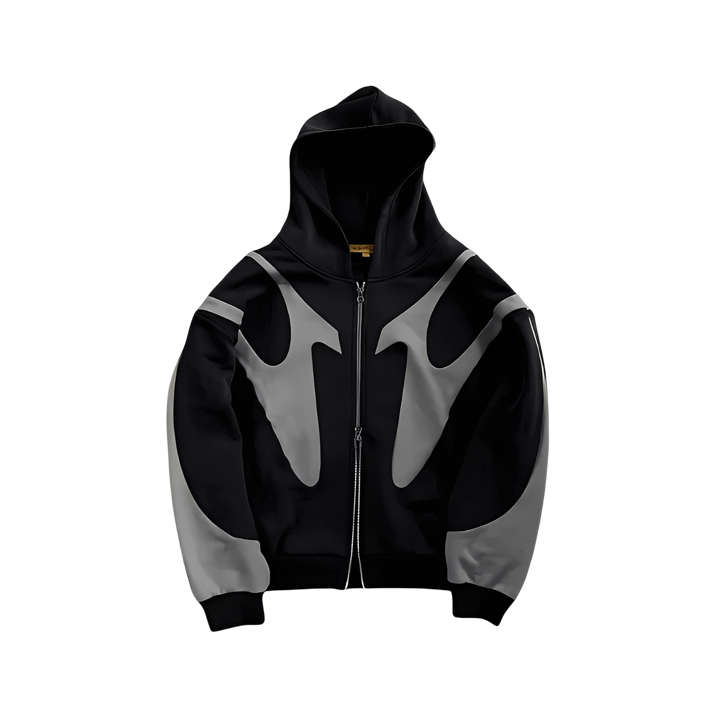 Lloyd - Fashionable men's hoodie with zipper and graphic motif