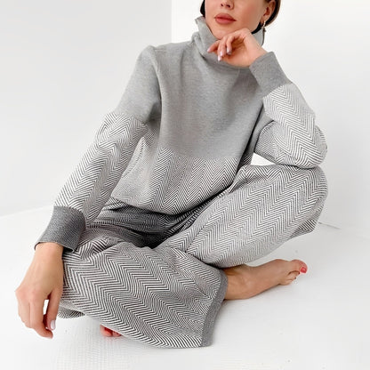 Milly - Comfortable Fleece Two-Piece Set for Women