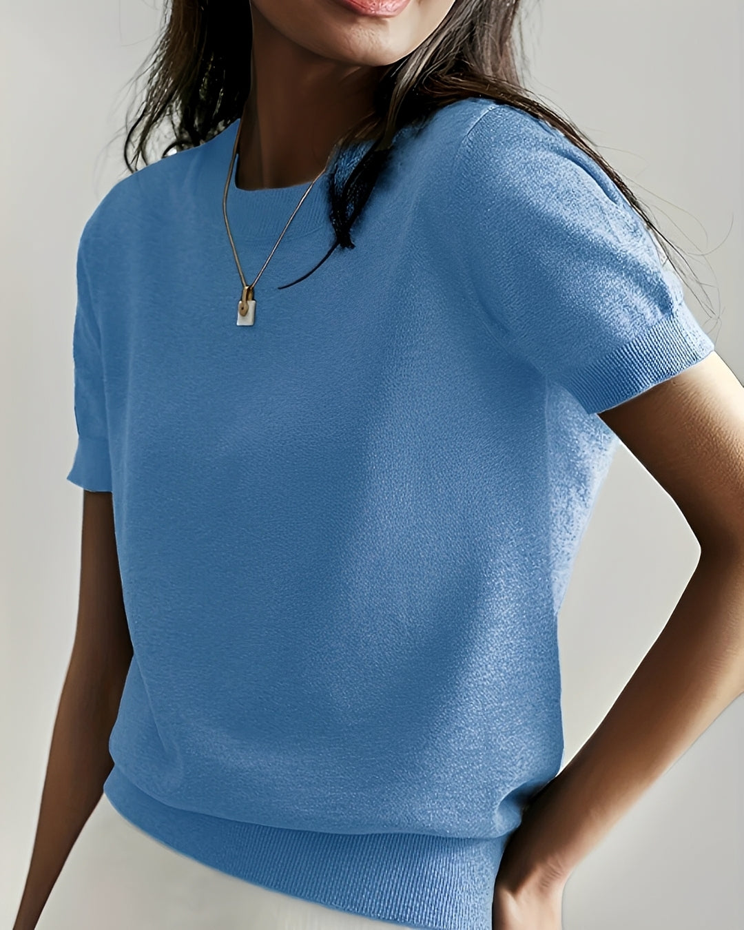 Molly - Chemisette décontractée et douce pour dames