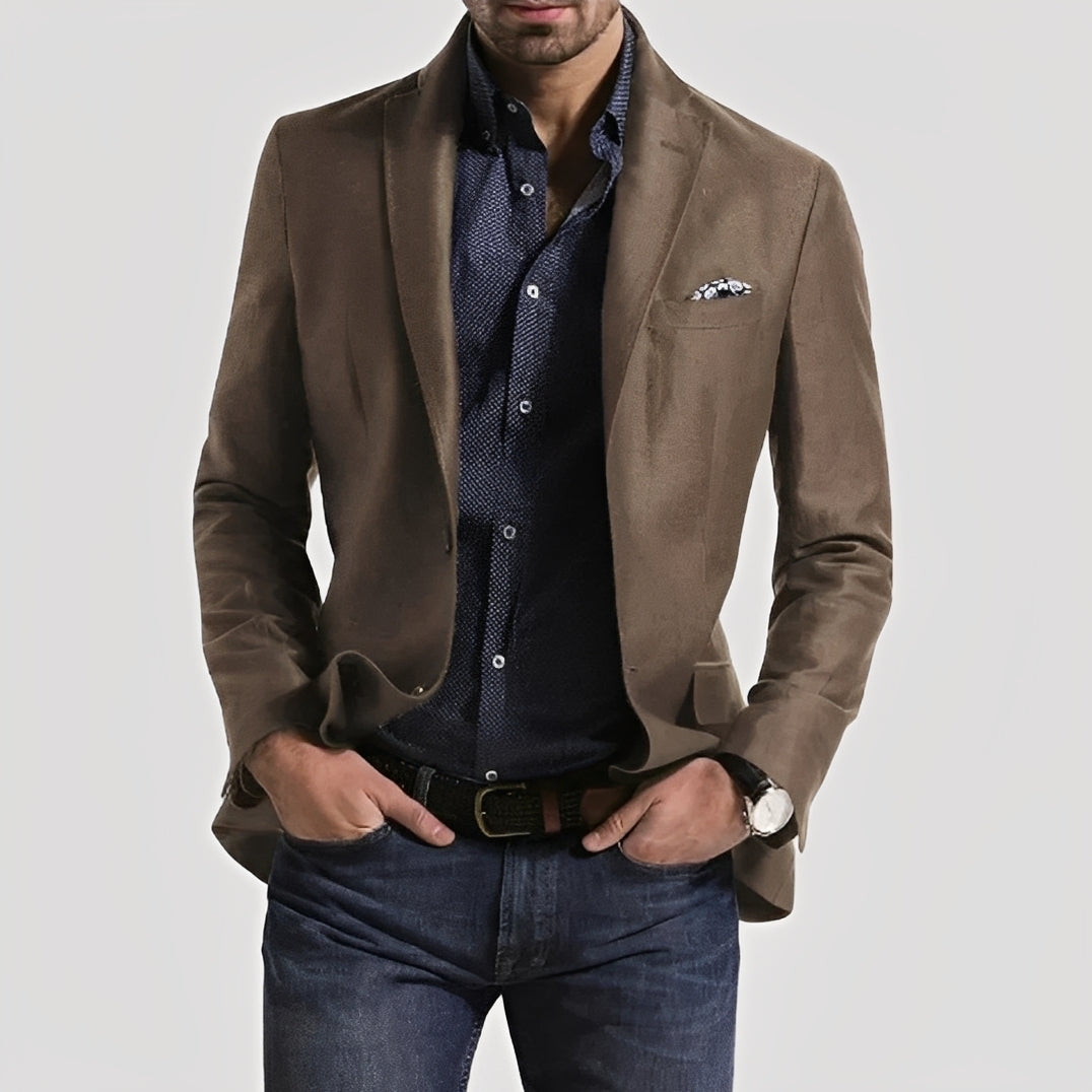 George - Eleganter Blazer mit Zwei-Knopf-Verschluss für Herren