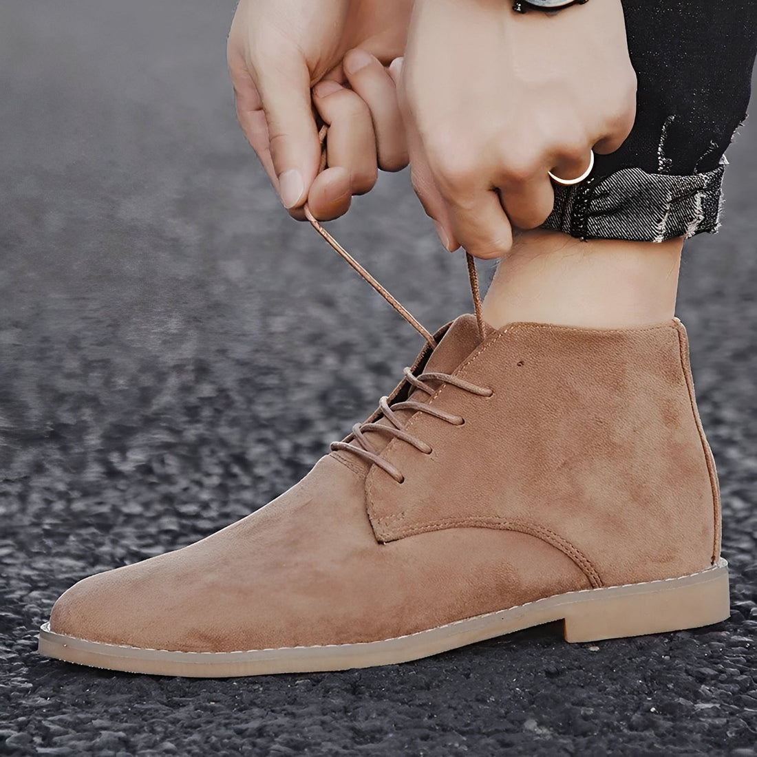 Alvin - Stilvolle Ankle Boots mit spitzer Form