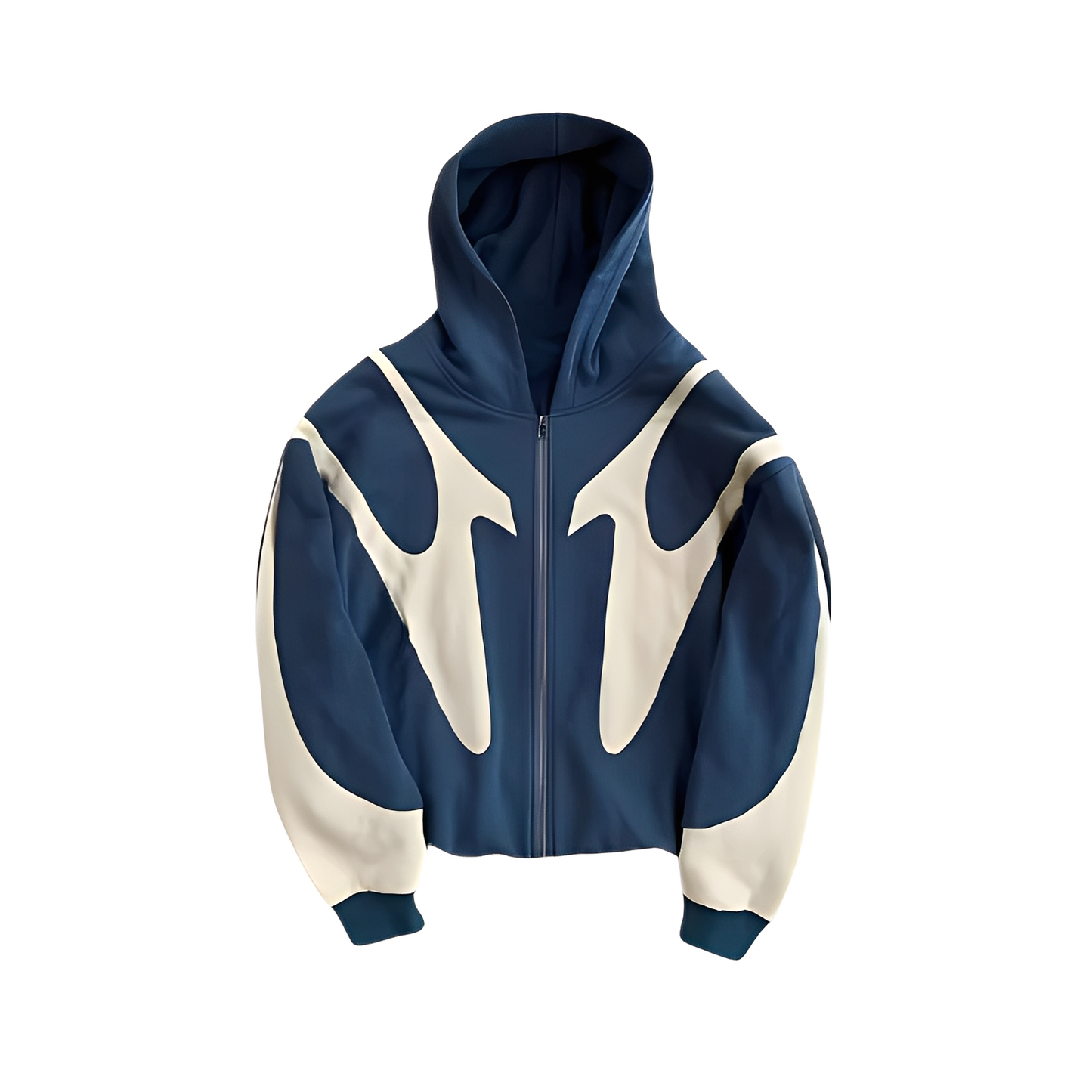 Lloyd - Fashionable men's hoodie with zipper and graphic motif