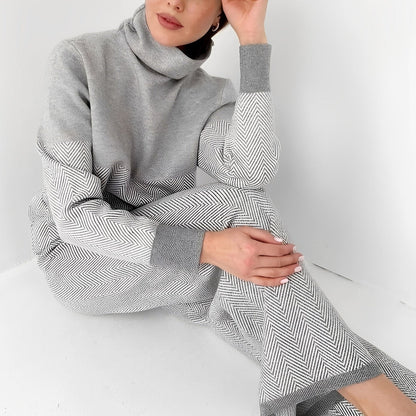 Milly - Comfortable Fleece Two-Piece Set for Women