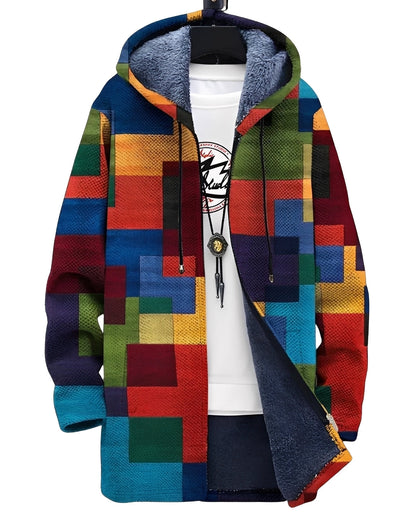 Braiden - Stylish men's cardigan with original pattern