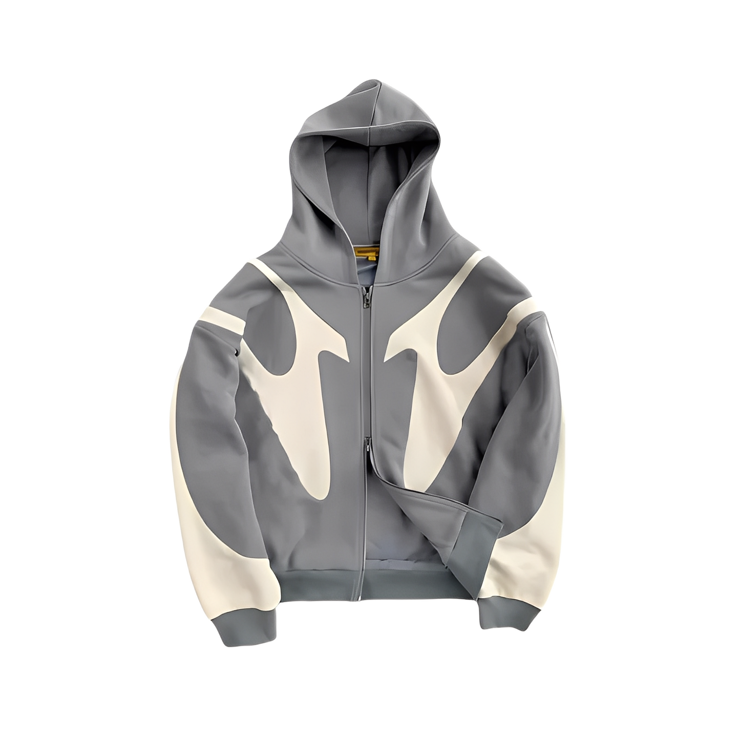 Lloyd - Fashionable men's hoodie with zipper and graphic motif