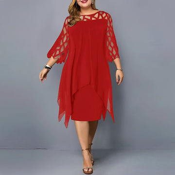 Eleanor - Schickes Midikleid aus Chiffon