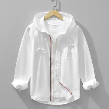 Richard - Herren-Freizeitshirt mit Kapuze und langen Ärmeln