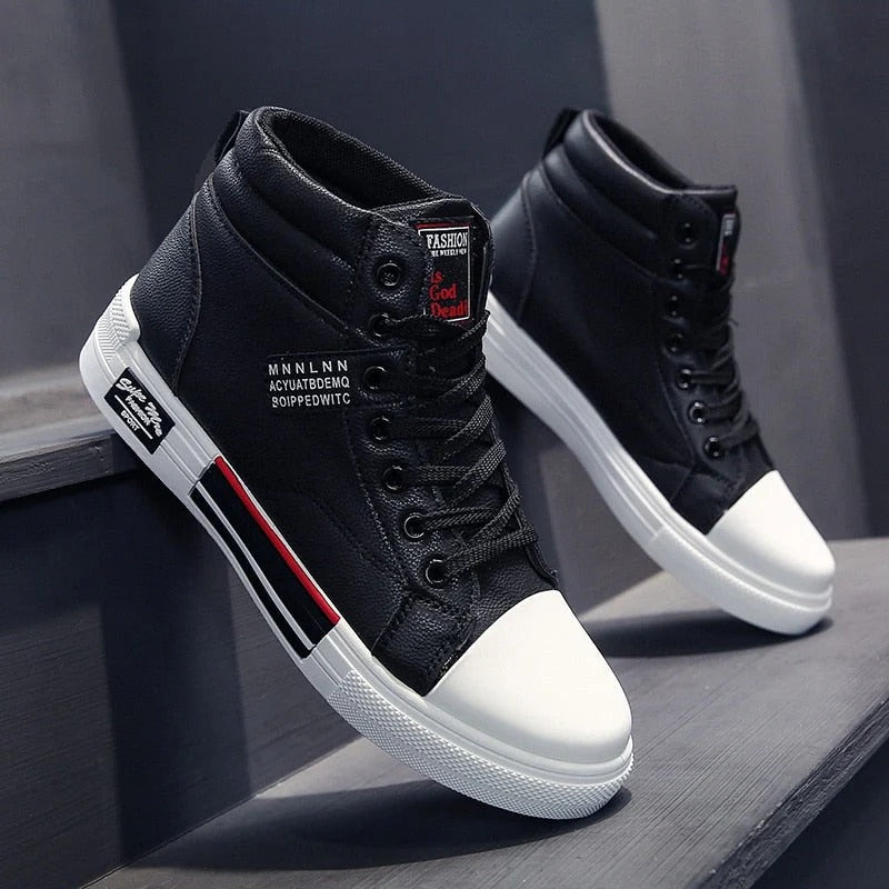 Carlos - Trendy High-Top Sneakers for Men