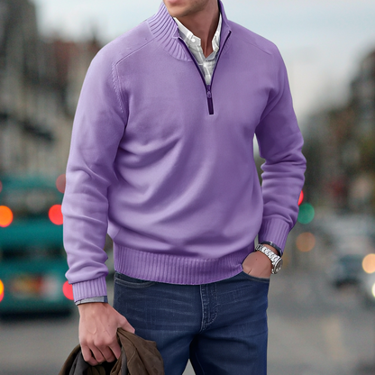 Adrian – Sweater with Zipper