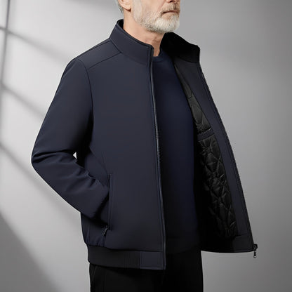 Aaron - Elegant, quilted men's softshell jacket