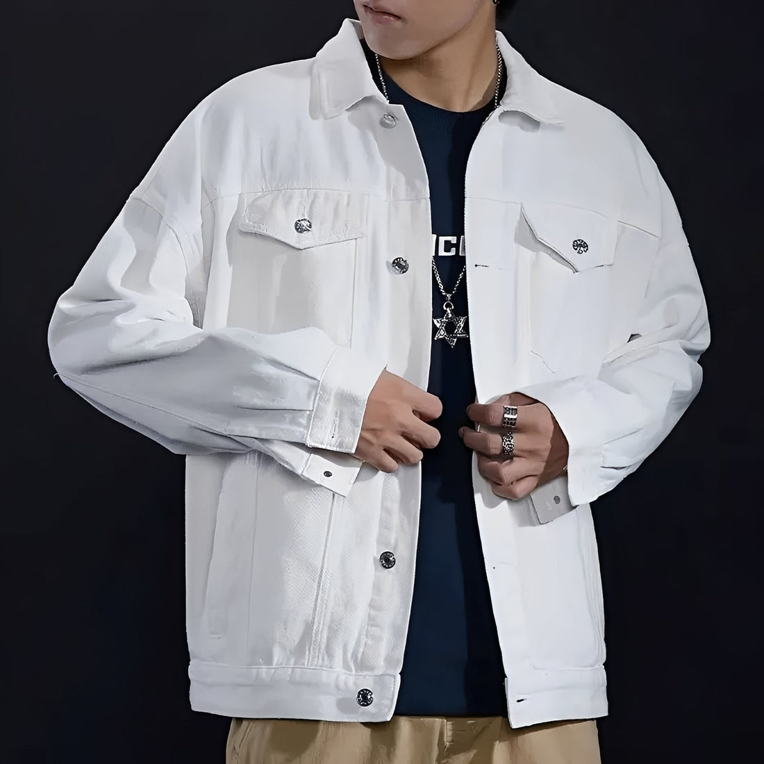 Tate - Elegante Jacke mit Fächern
