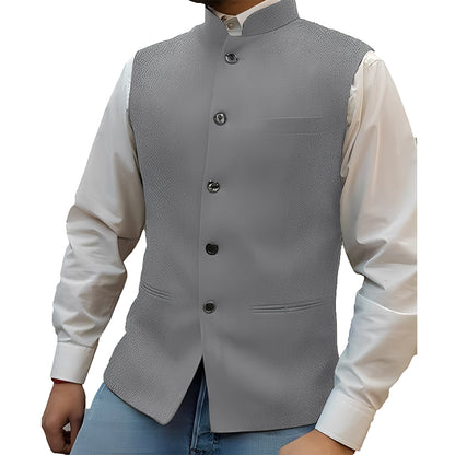 Antonie - Klassische Weste mit Stehkragen für Herren