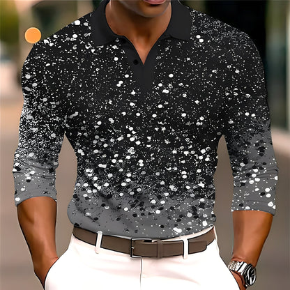 Adolphe - Elegantes Langarm-Polo für Herren