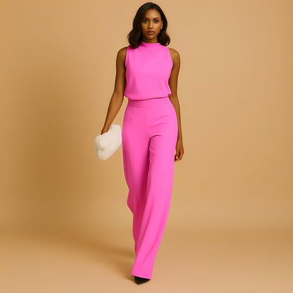 Almerra - Eleganter Overall mit weiten Beinen für Damen