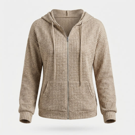 Kristel – Waffelstrick Cardigan