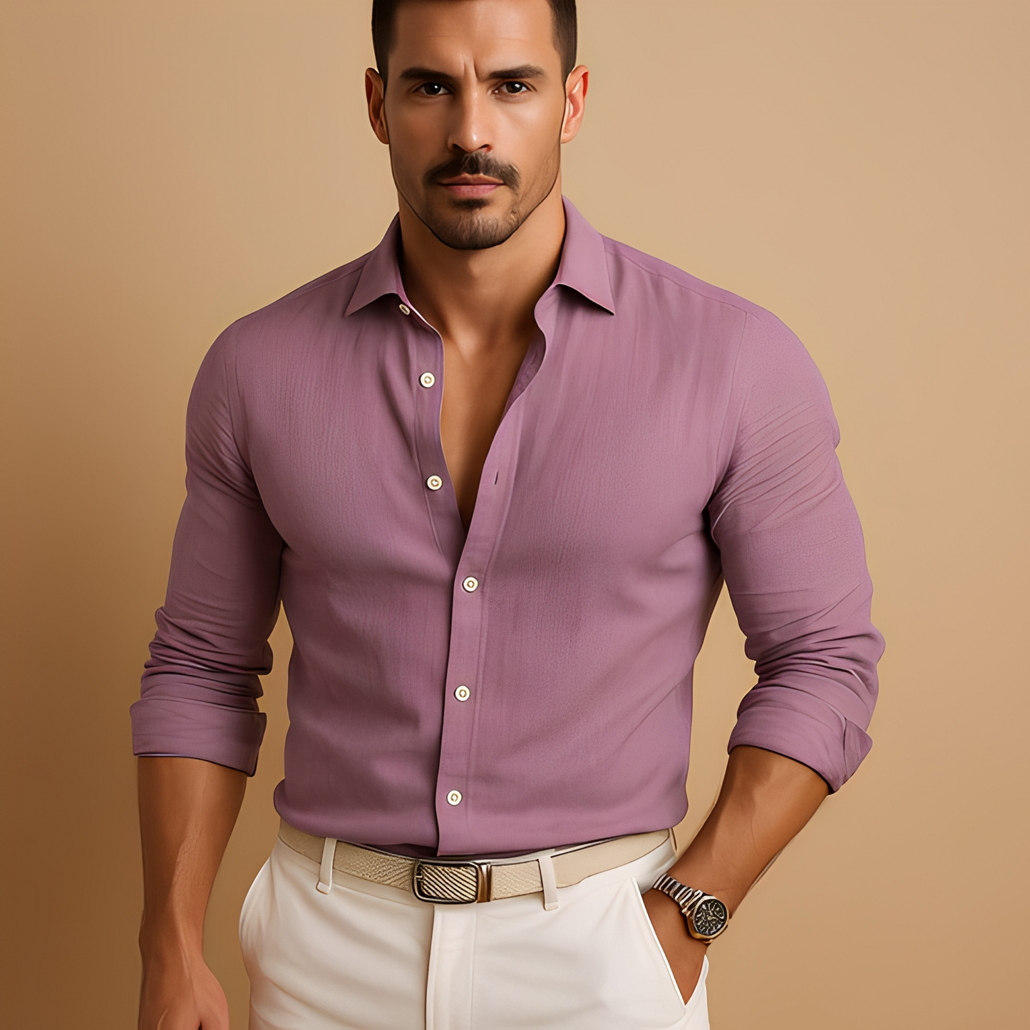 Aleid - Leichtes Herren-Knopfhemd