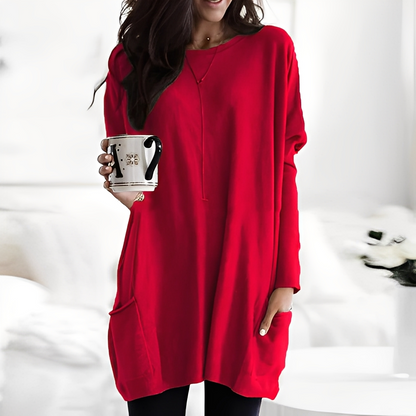 Diane - Fashionable women's sweater with long sleeves