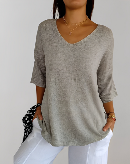 Jessé - women's sweater with V-neckline