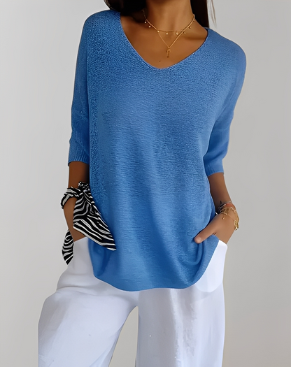 Jessé - women's sweater with V-neckline