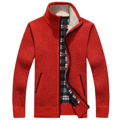Iker – Men's cardigan with fleece lining