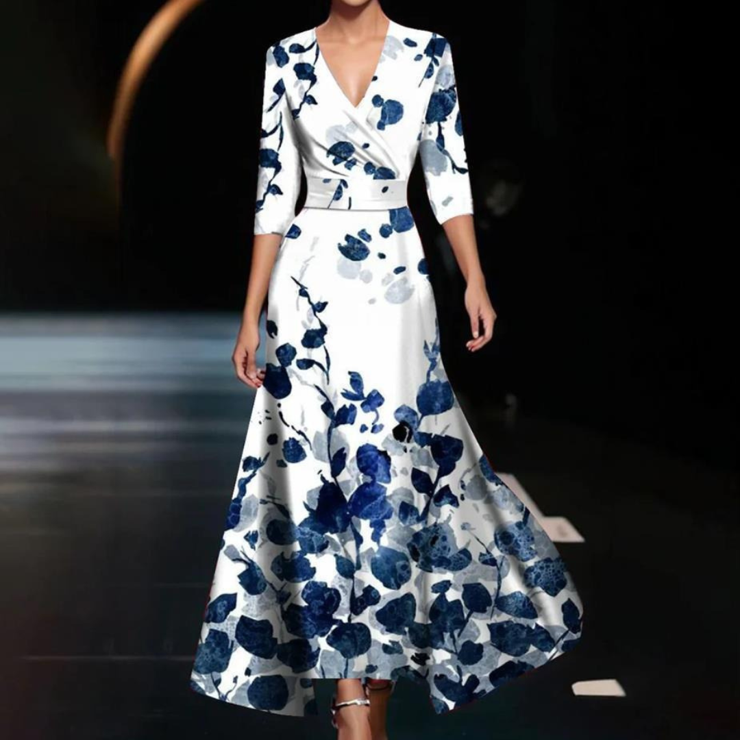 Yuna - Wickelkleid Blumenmuster