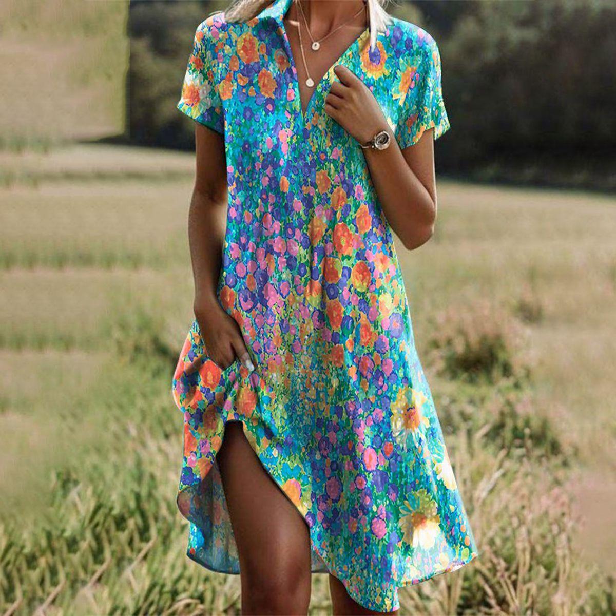 Carrie – Sommerkleid Boho Chic