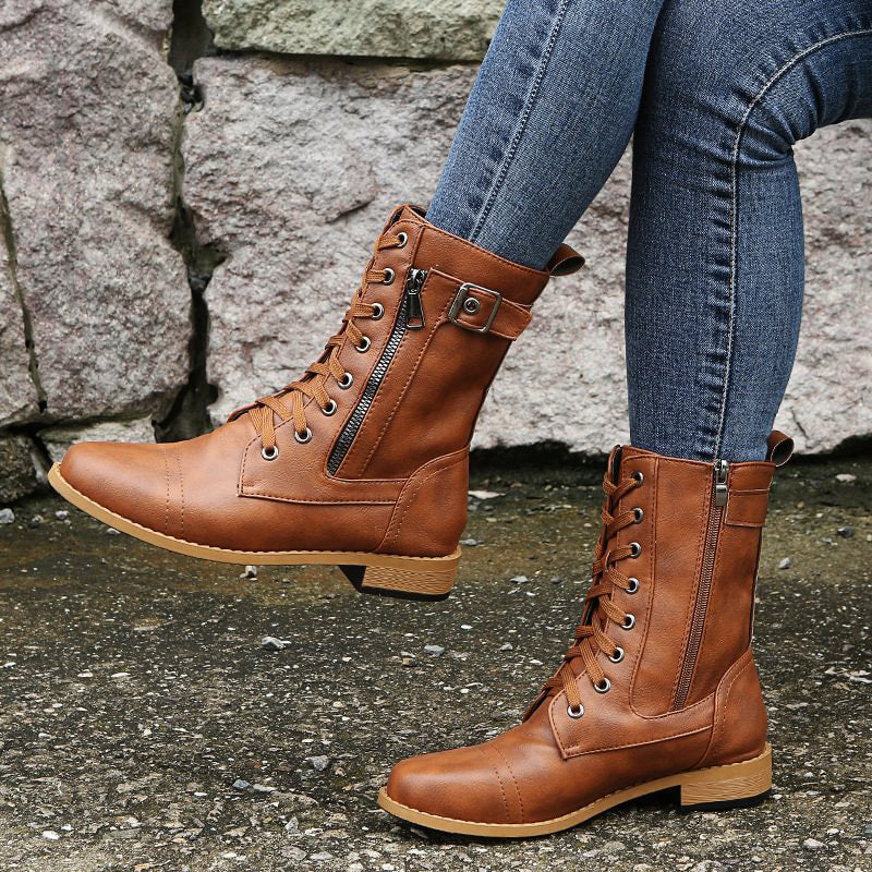 Bella - Stilvoller Schnürstiefel
