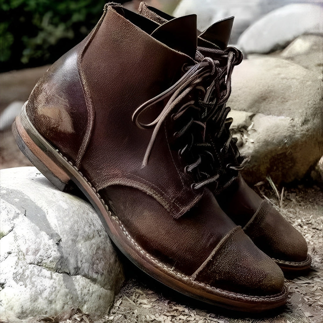 Hanzo - Klassische Herren-Schnürboots