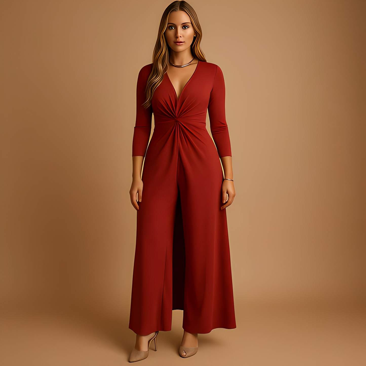 Armelyn - Elegante Kleider und weite Hosen für Frauen Ensemble